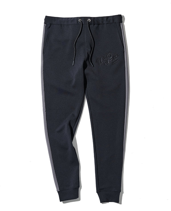 ジオメトリックウェーブ キルティングパンツ