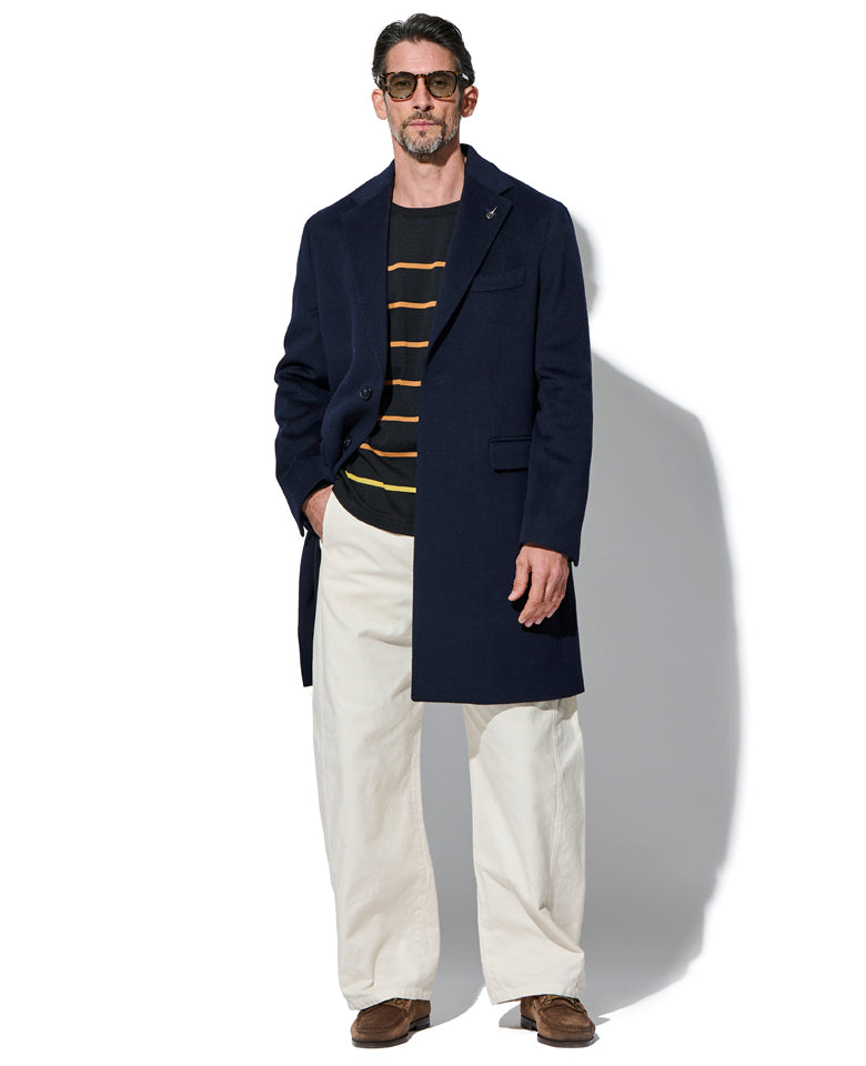 LEON別注 ウールカシミヤチェスターコート