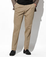 LEON別注 1プリーツコットンストレッチパンツ