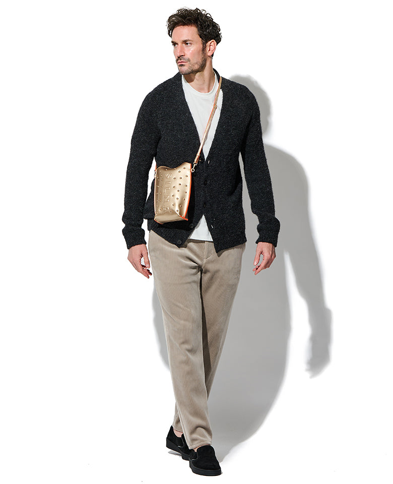 アルパカモヘアカーディガン