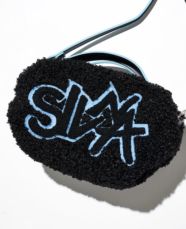 相良刺繍×エコファーポーチ