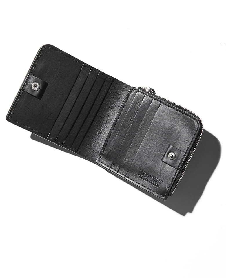 クロコダイル ポロサスブライドルレザー スモールウォレット ランダム