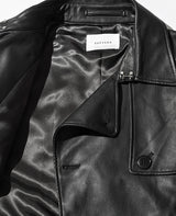 エコレザートレンチブルゾン