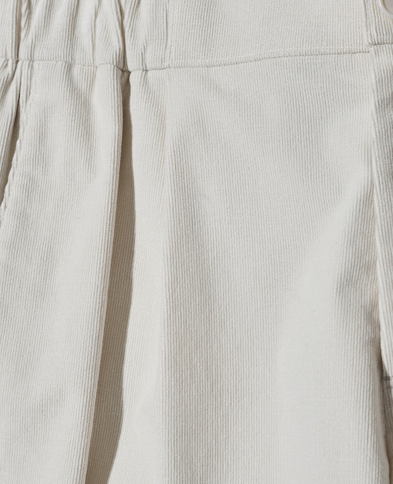 コーデュロイワイドパンツ