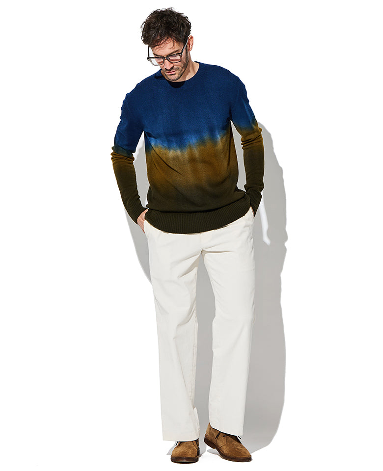 コーデュロイワイドパンツ