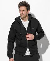 メタルロゴ ジップフーディー