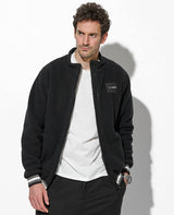 スタンドカラー フリースブルゾン