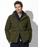 ワックスコーティングブルゾン