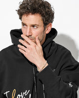 トライアングルロングチェーン×カットアズキバイカラーブレスレット