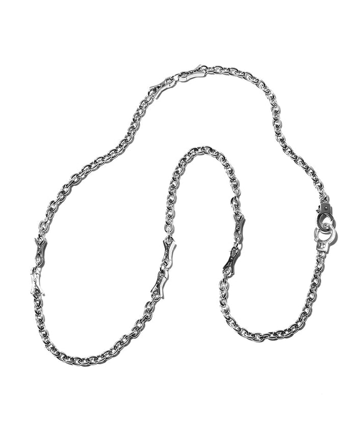 新作*Acne Studios*シルバー ロブスター チェーンネックレス Acne Studios - Lobster necklace - Silver