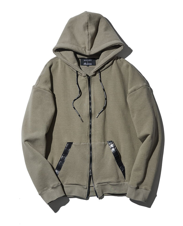 クロコジップパーカー – 買えるLEON