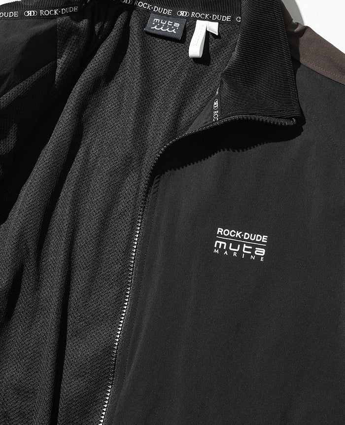 美品 【完売】ROCK・DUDE×muta Marine コラボキルトブルゾン 美品 【完売】ROCK・DUDE×muta Marine コラボキルトブルゾン