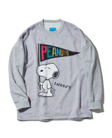 LEON別注 3D スウェットクルー