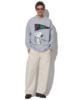 LEON別注 3D スウェットクルー