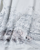 LEON別注 3D スウェットクルー