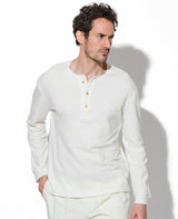 LEON別注 長袖ヘンリーネックT