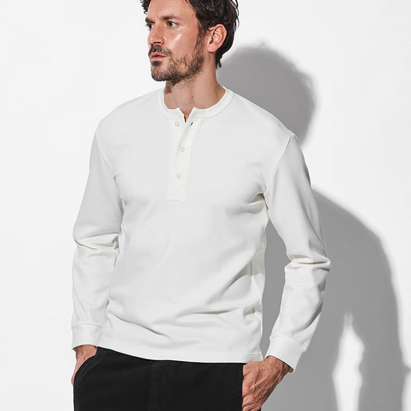 フリーホイラーズ ヘンリーネックドロングスリーブ Tシャツ 全2色