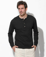 LEON別注 長袖ヘンリーネックT