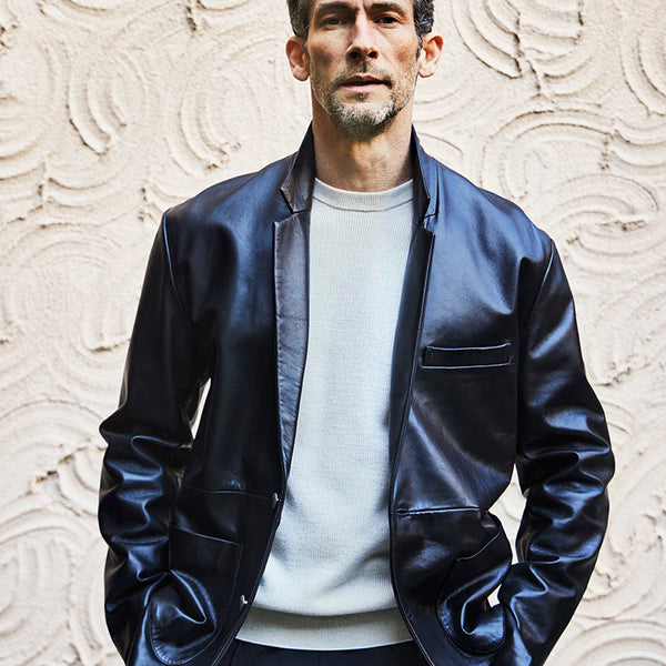 スパニッシュラムレザーブレザー – 買えるLEON