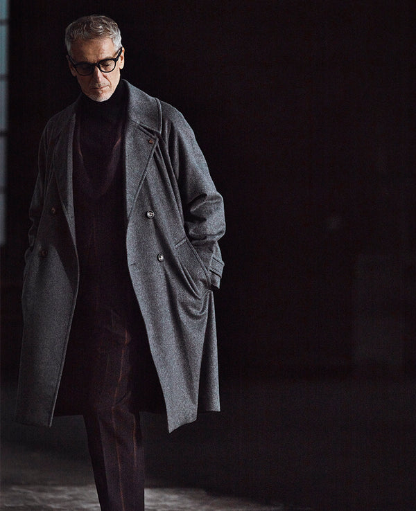 ダブルブレストコート