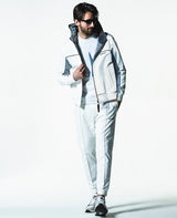 フードロゴ ジップアップパーカー