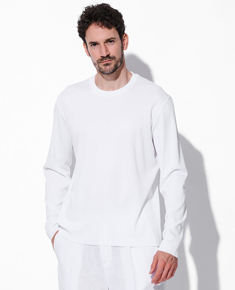 ニットエフェクト 長袖Tシャツ