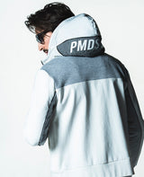 フードロゴ ジップアップパーカー