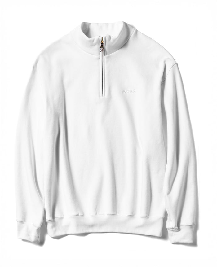 ハーフジップスタンドカラースウェット – 買えるLEON
