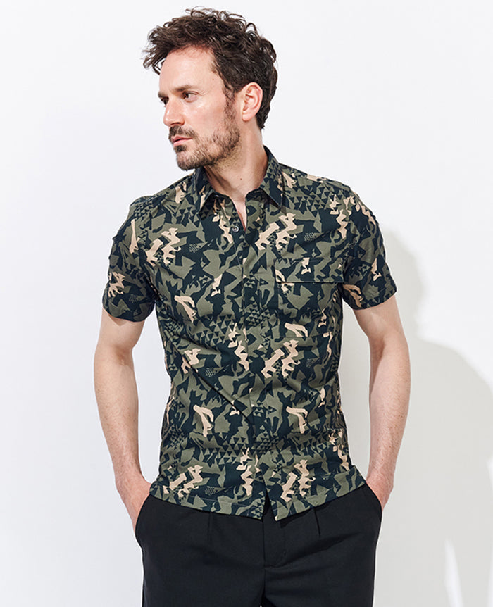 LEONARD PARIS 半袖シャツ サイズ40 メンズ シャツ｜レオナール 公式オンラインショップ