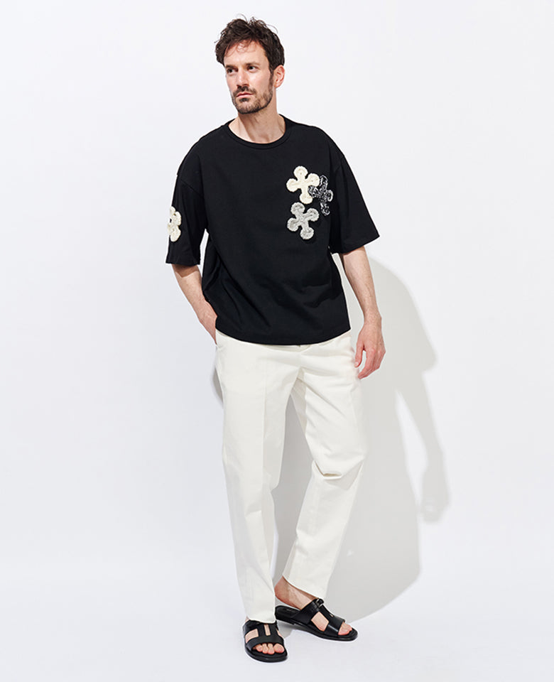 クロスクロシェットTシャツ
