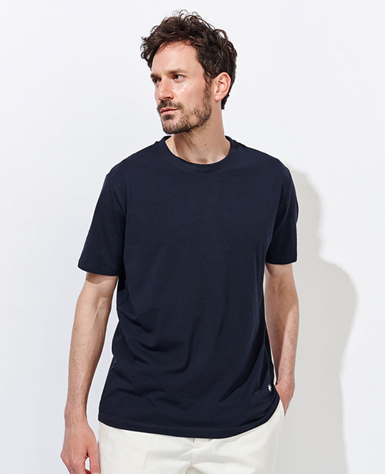 クルーネックTシャツ