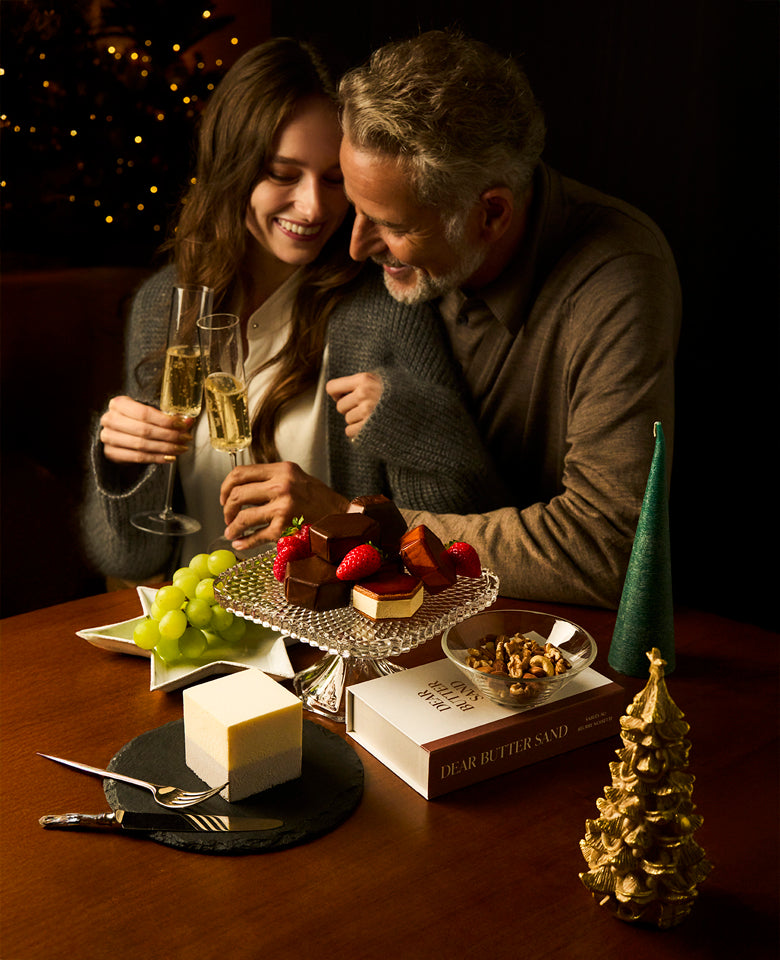 幸せの焦がしバターサンド【2種[ラムレーズン・マロンショコラ]（計6個入）】SPECIAL BOX