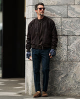 ストレッチ・ダウンファブリック・イージーフィット