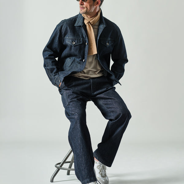 HERNO Hモノグラムジャガードシャツジャケット LEON SAFARI 干場 HERNO Hモノグラムジャガードシャツジャケット LEON SAFARI 干場