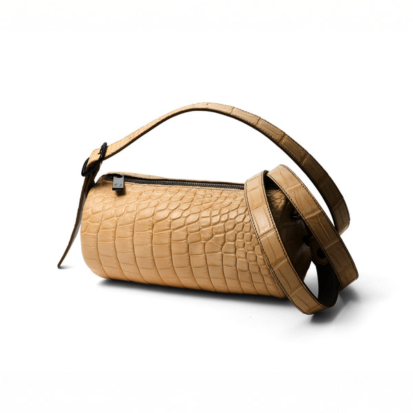 ゲンテン　クロコダイル　バッグ ことぴょんです。 本クロコダイル革 2WAYショルダーシリンダーバッグ – 買えるLEON