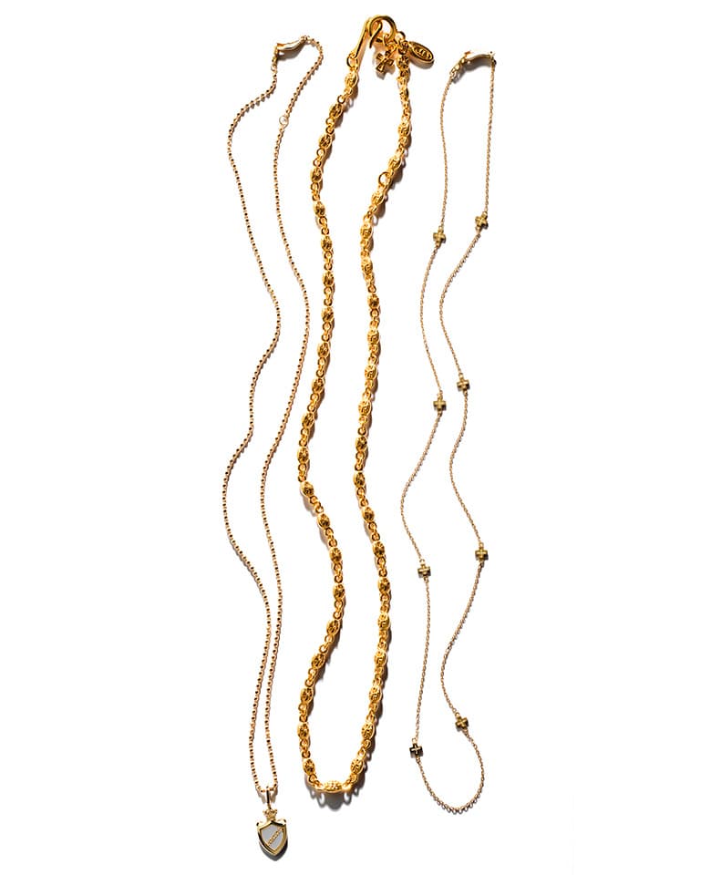 TINY CROSS CHAIN