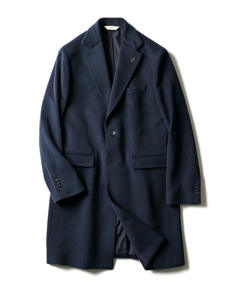 LEON別注 ウールカシミヤチェスターコート