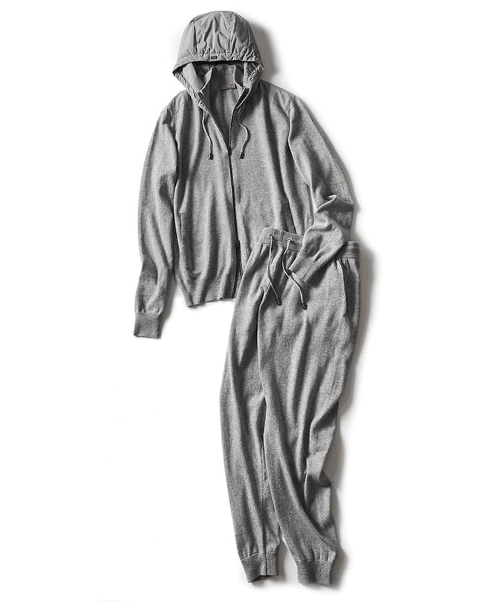 Amazon | [Gnognauq] カシミヤ100％ニットセットアップ、な
