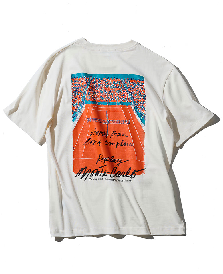 REPLAY × Monte Carlo Country Club オーバーサイズ Tシャツ