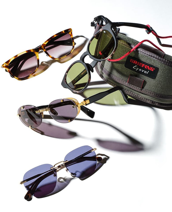 LEON掲載 イクサガミ　フィガロ　サングラスチェーン　イエロー LEON イエローズプラス レオン｜メガネ店トリプル銀座 東京