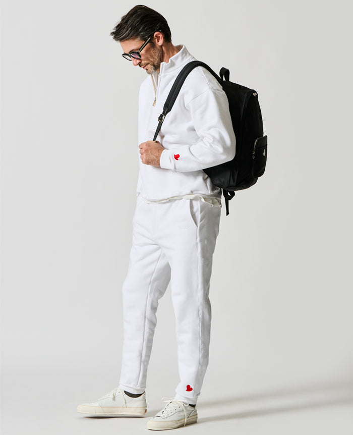 ハーフジップスタンドカラースウェット – 買えるLEON