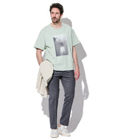 スヴィンジャージー プリント S/S TEE