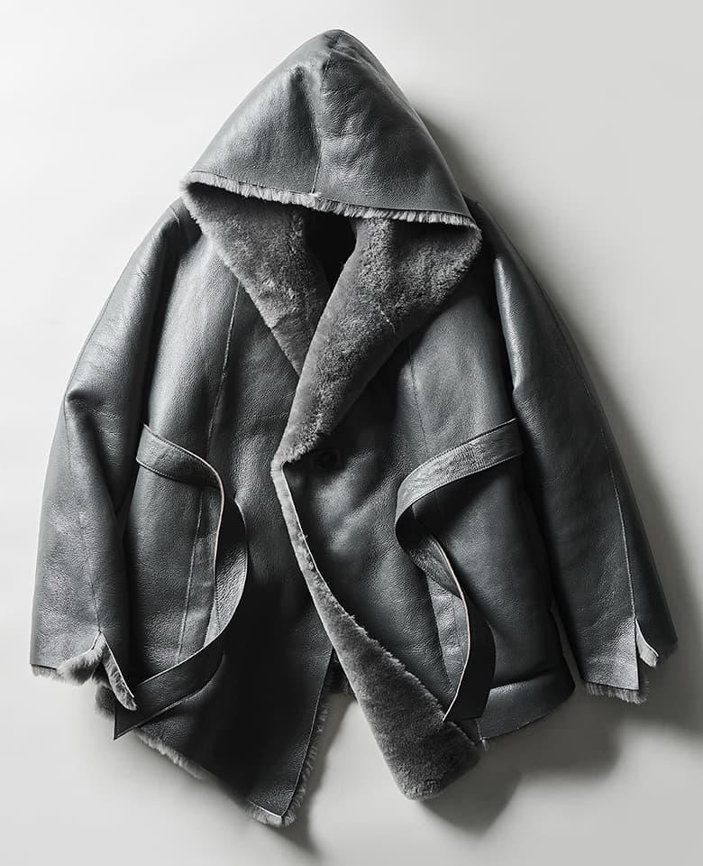 shearling coat