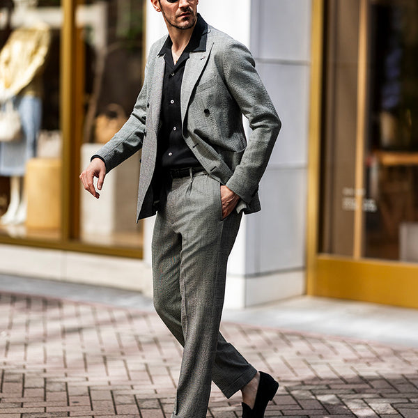ワッフルセットアップSeaGreen上下size XL雑誌LEON掲載 スーツ・セットアップ – 買えるLEON