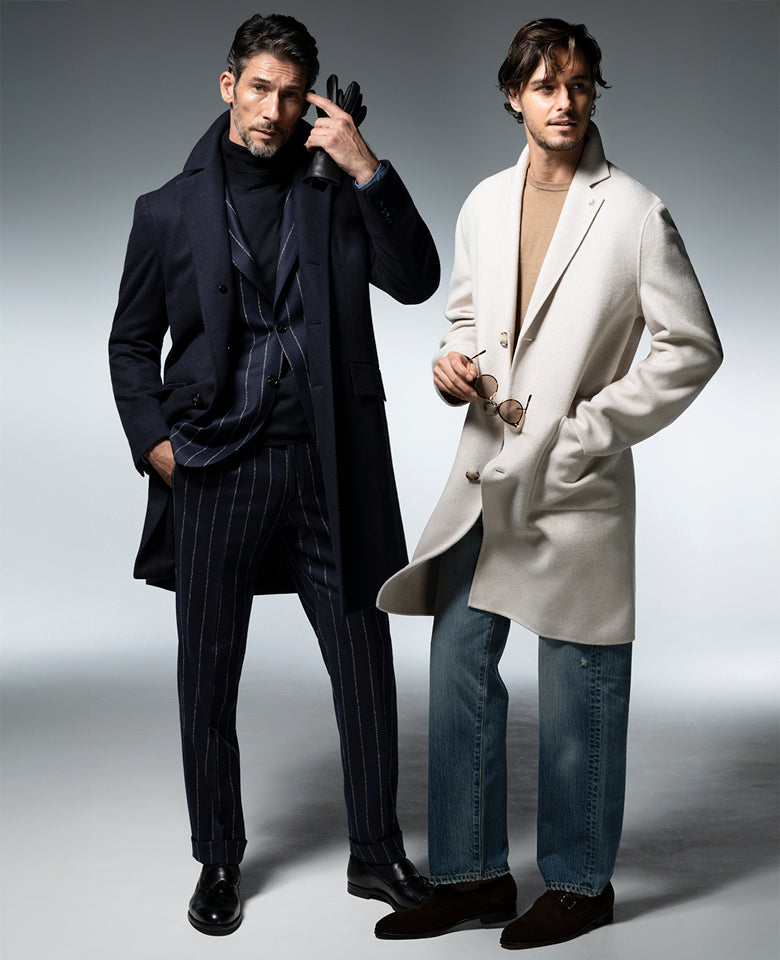 1枚仕立てチェスターコート