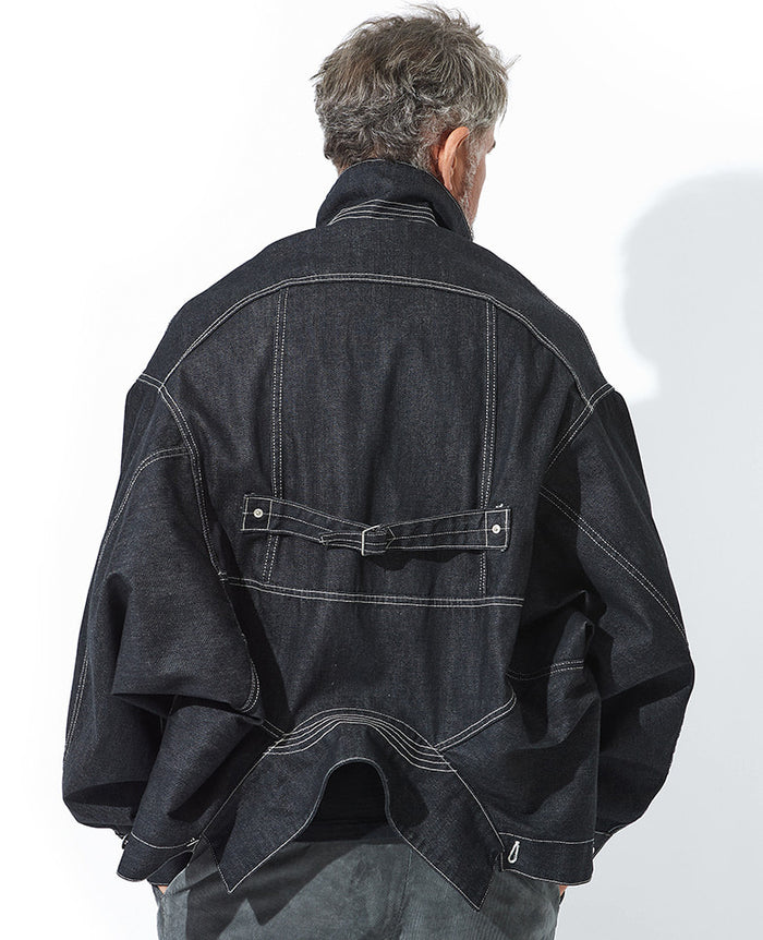 DOUBLE-END selvedge denim blouson – 買えるLEON