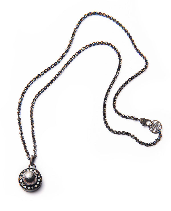 Flower pearl surround pendant (LEON special order model)