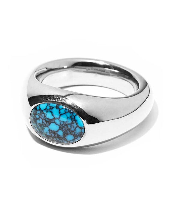 Number8 Turquoise K18WG Ring