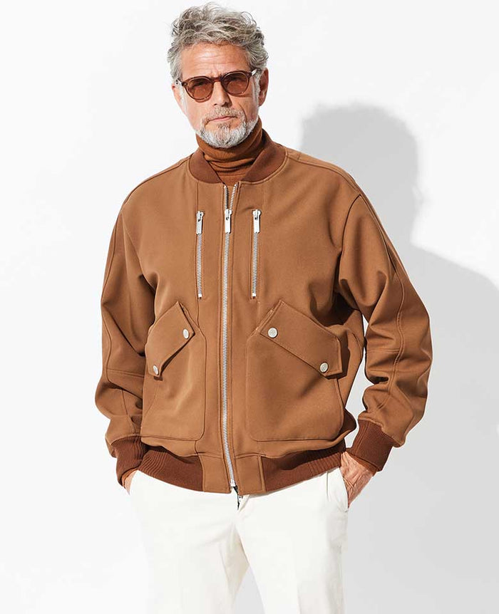 DOWN MIX FLIGHT JACKET – 買えるLEON