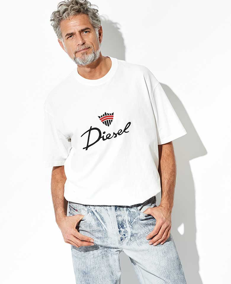 クルーネックTシャツ